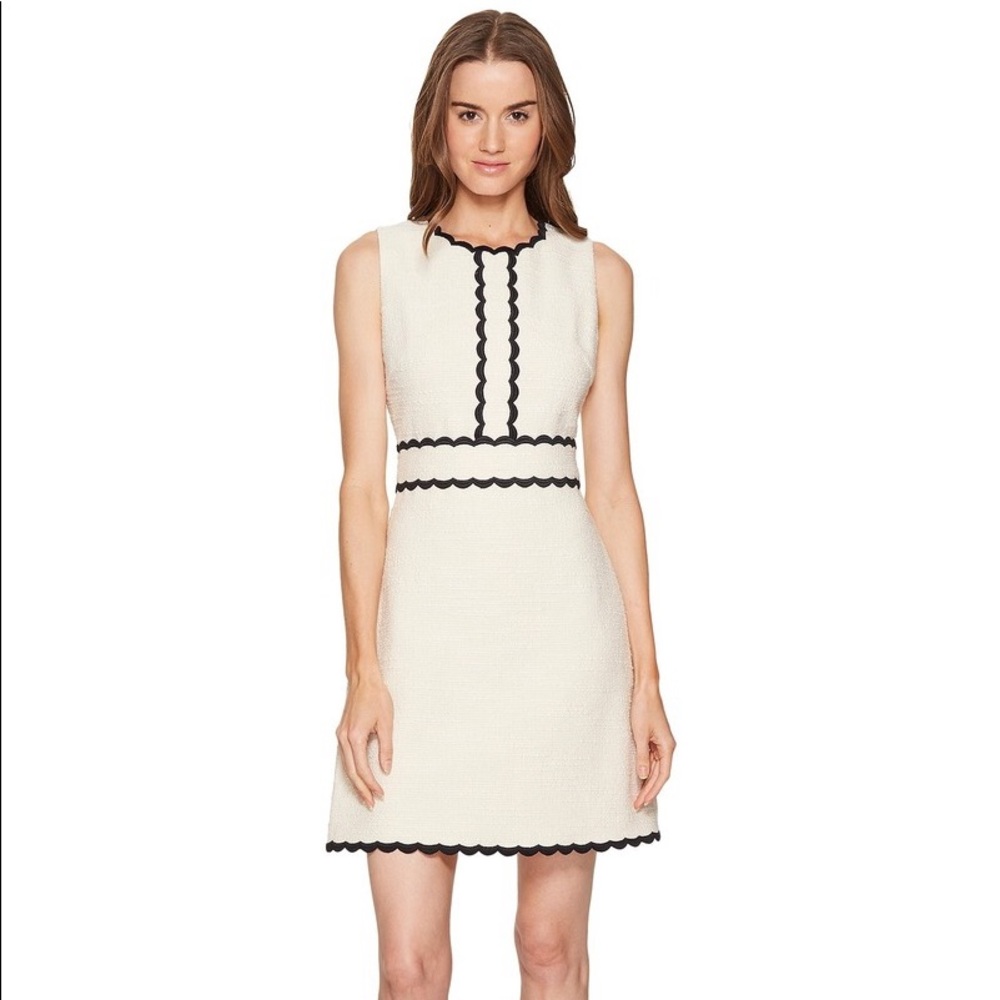 New✨ Kate Spade Scallop tweed dress